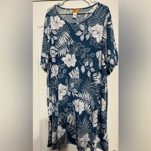 NWOT: Ruby Rd women’s puff floral print dress